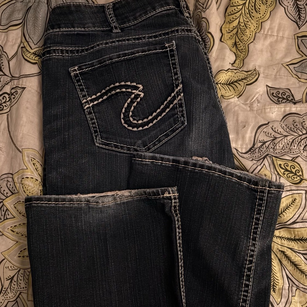 Silver Jeans Women's Dark Wash Boot Cut